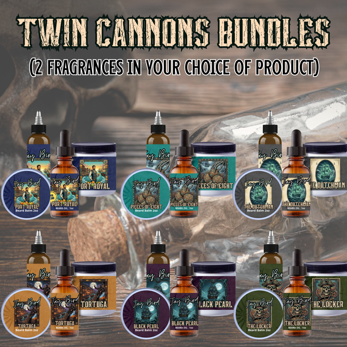 The Twin Cannons (2-Bounty Bundles)