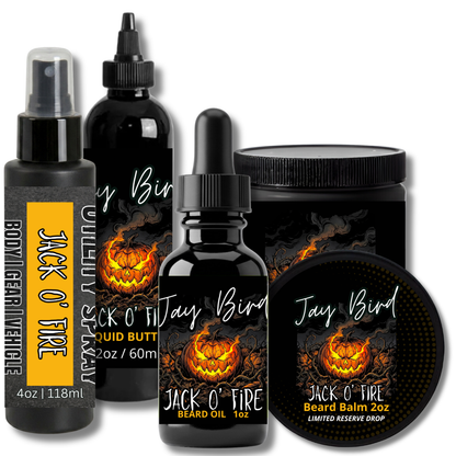 Jack O’ Fire Full Utility Arsenal (Limited Reserve) | Smoldering Embers • Dark Pumpkin • Resinous Oud