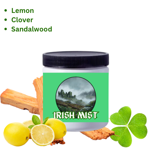 Irish Mist Beard Butter - Bright Lemon | Wild Clover | Coastal Ambergris