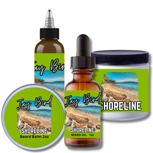 Shoreline Complete Beard | Oil, Balm, Liquid Butter, and Butter