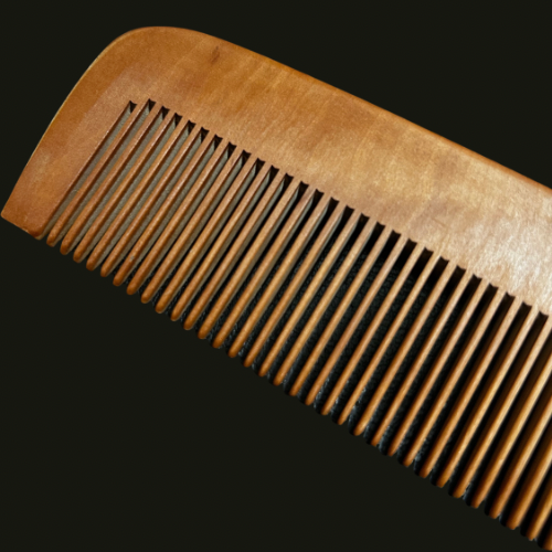 Medium Tooth Peachwood Comb
