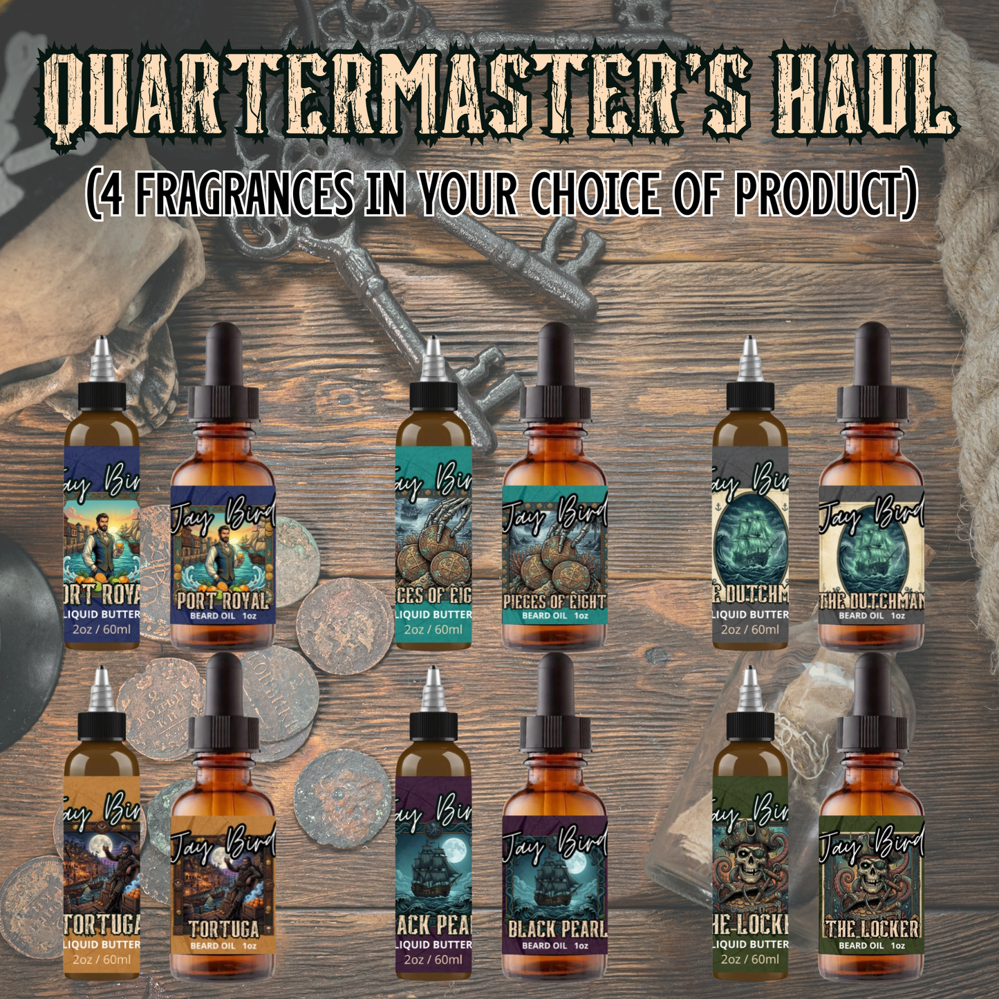 The Quartermaster’s Haul (4-Bounty Bundles)