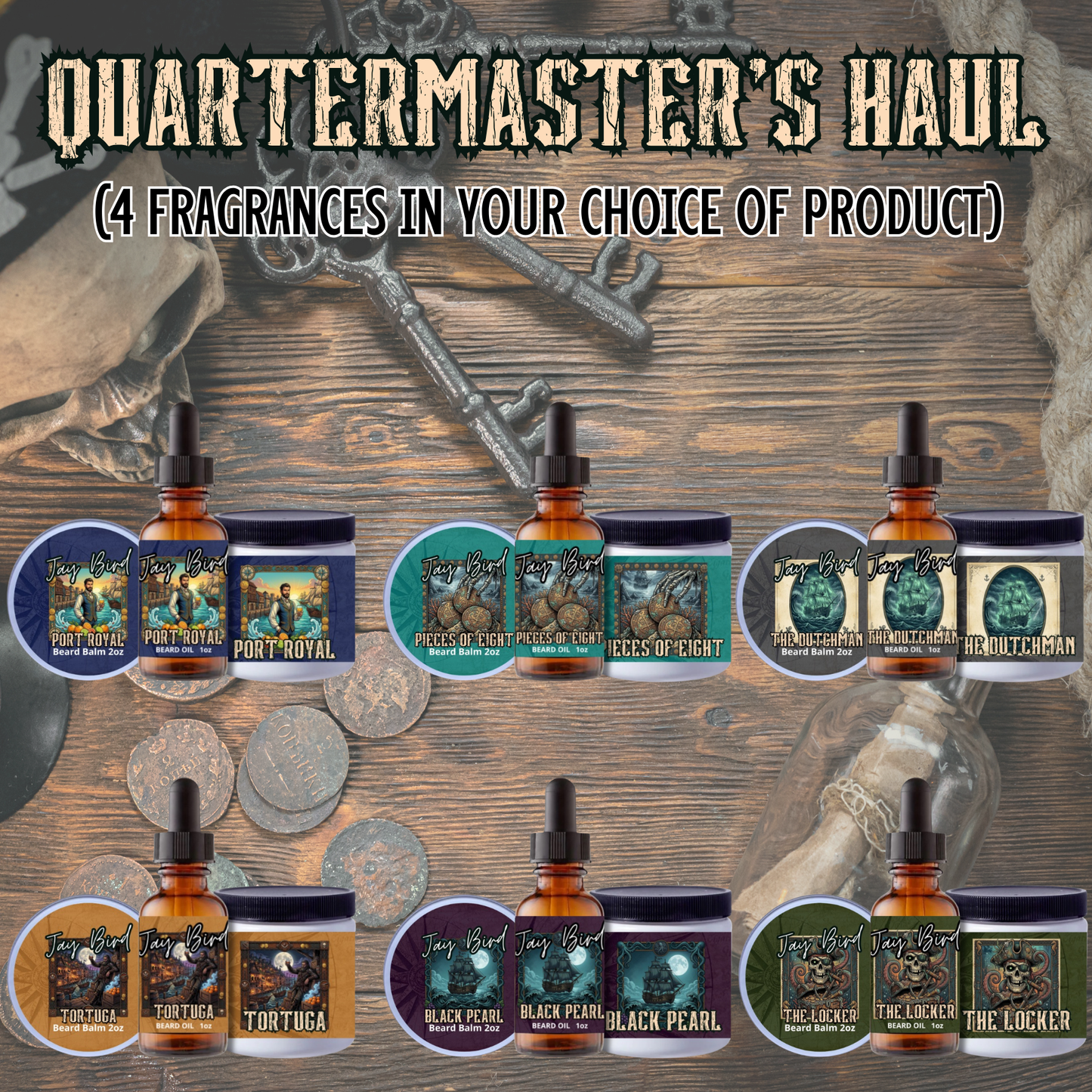 The Quartermaster’s Haul (4-Bounty Bundles)