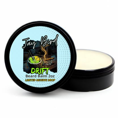 Drift Beard Balm (Limited Reserve) | Distilled Lime • Tropical Coconut • Smooth Cuban Tobacco