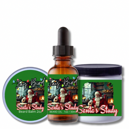 Santa’s Study Style and Soften Kit | Oil, Balm and Butter (Christmas Limited)