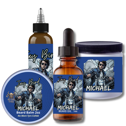 Michael Complete Beard (NoMoreTyrs Collab) | Foggy Ocean Air • Engine Oil • Rich Oakmoss