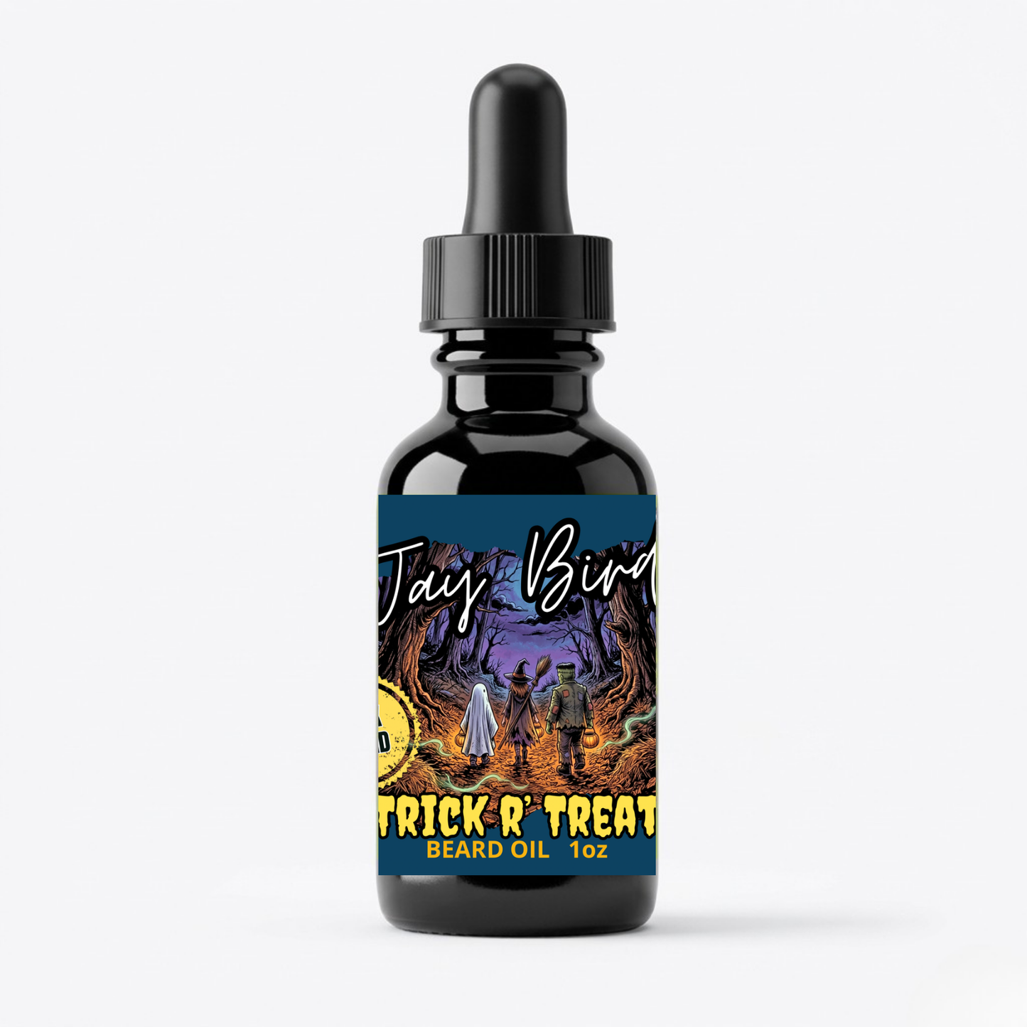 Trick r’ Treat Beard Oil (Limited Reserve) | Halloween Candy • Autumn Leaves • Distressed Woods