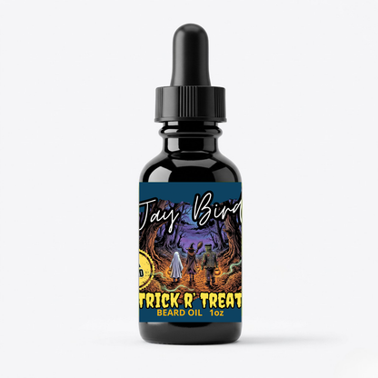 Trick r’ Treat Beard Oil (Limited Reserve) | Halloween Candy • Autumn Leaves • Distressed Woods