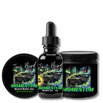 Momentum Oil, Balm, and Butter (Limited Reserve) | High-Octane Freshness • Pure ‘99 Nostalgia • Apple, Crushed Leaf, Clean Musk