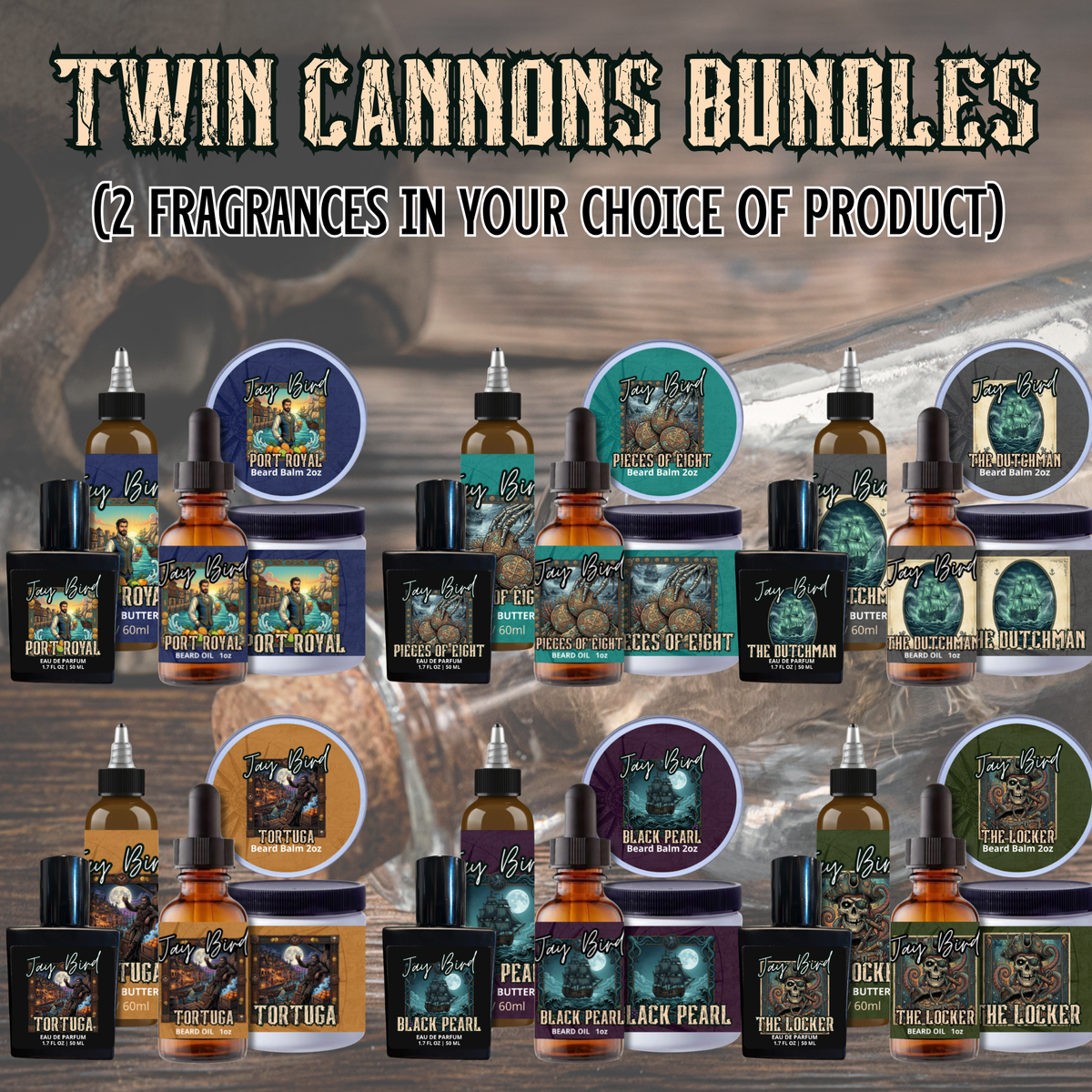 The Twin Cannons (2-Bounty Bundles)