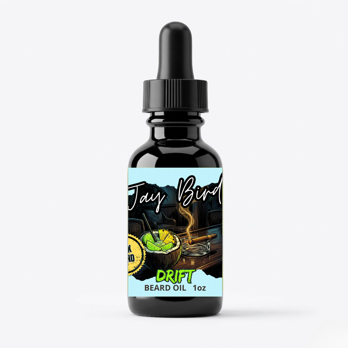 Drift Beard Oil  (Limited Reserve) | Distilled Lime • Tropical Coconut • Smooth Cuban Tobacco