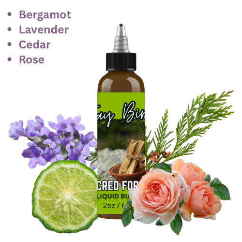 Sacred Forest Liquid Beard Butter - Resinous Palo Santo | Aromatic Sage | Ancient Woods