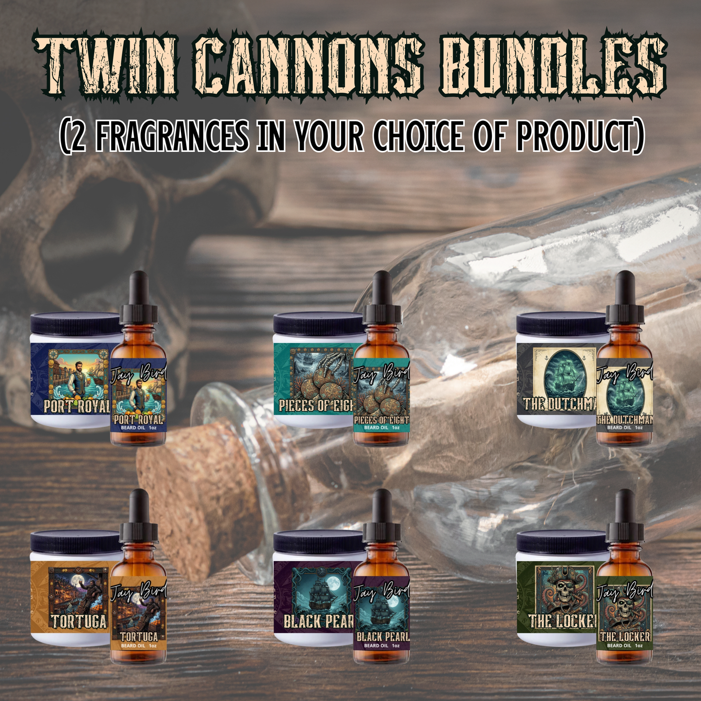 The Twin Cannons (2-Bounty Bundles)