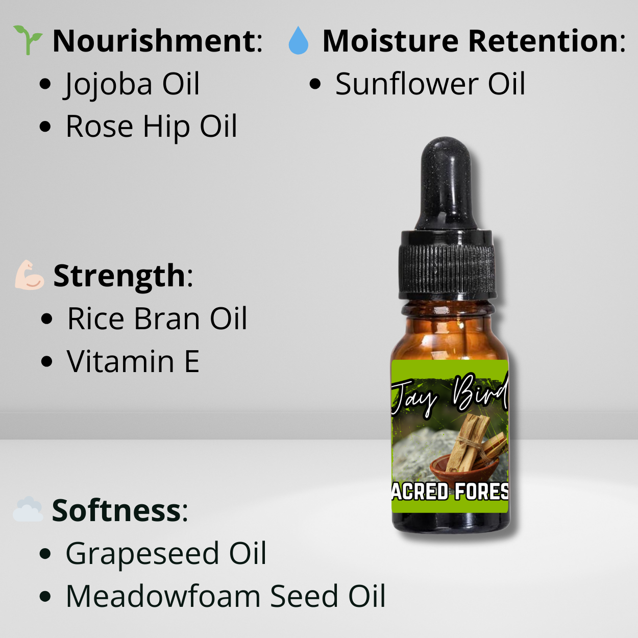 10ml (.33oz) Beard Oil Sample | Your Choice of Fragrance