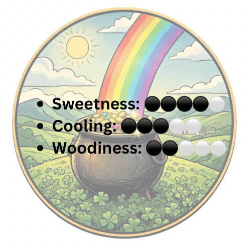 Pot O’ Gold Liquid Beard Butter - Sharp Peppermint | Rich Cocoa | Warm Amber