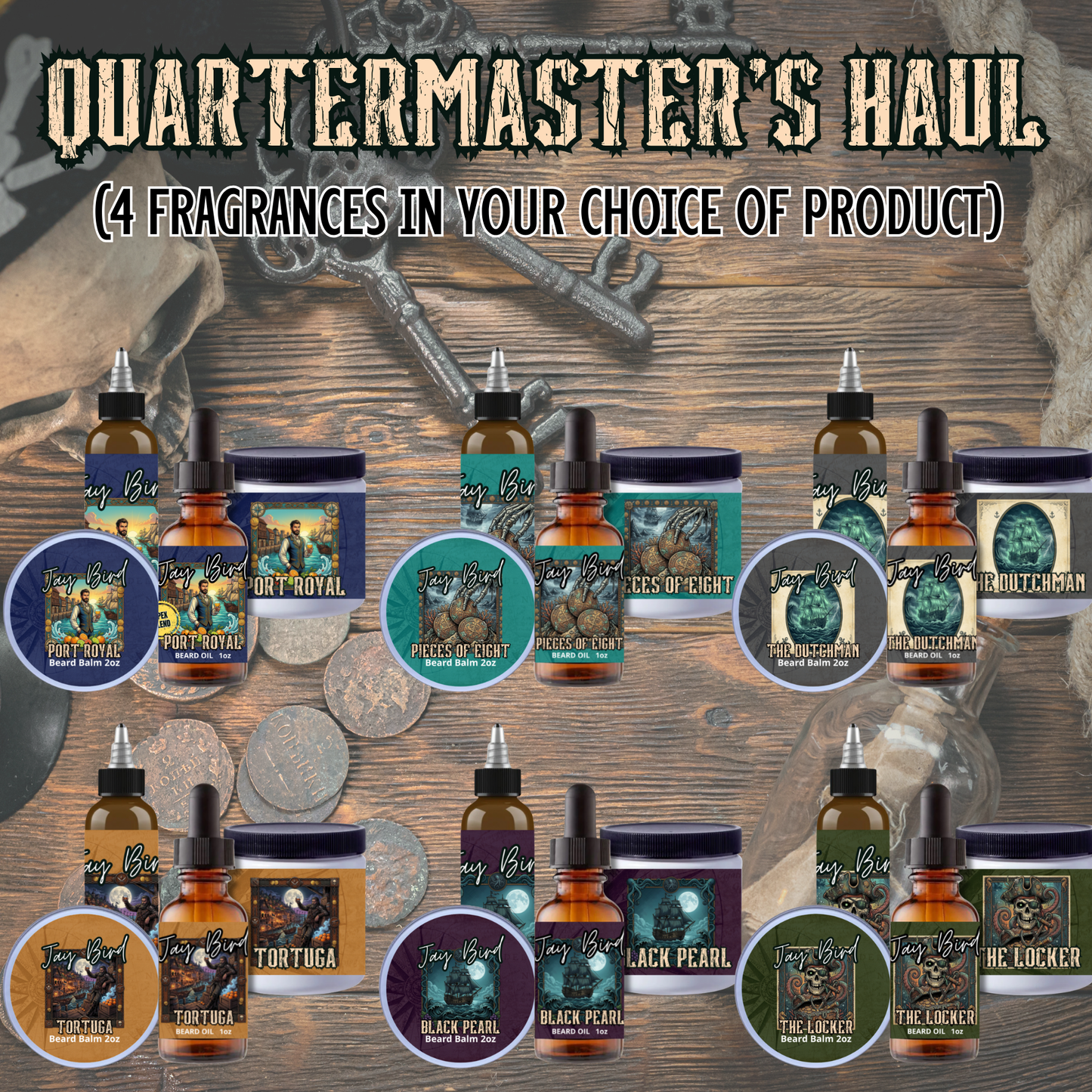 The Quartermaster’s Haul (4-Bounty Bundles)