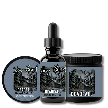 Deadfall Oil, Balm and Butter (Limited Reserve) | Spiced Chestnut • Worn Flannel • Roasted Oak