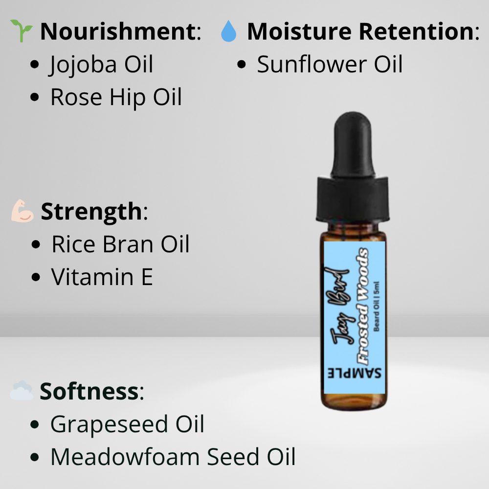 Frosted Woods Sample Kit | Oil and Balm (Winter Limited)