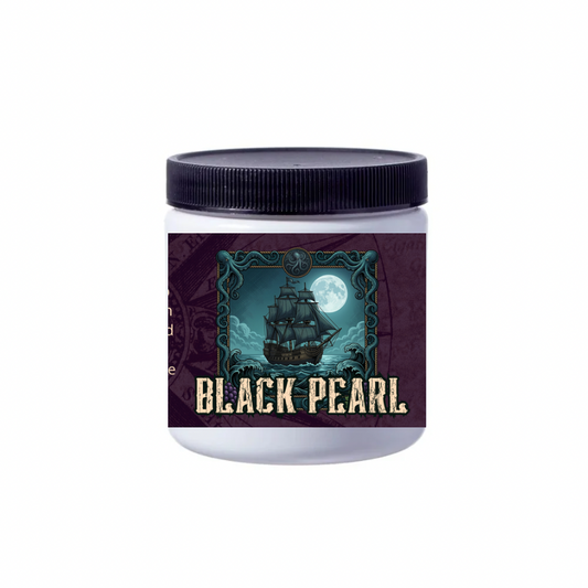 Black Pearl Beard Butter (Tides of Fortune #5) | Tart Midnight Currant • Inky Oceanic Mist • Velvet Amber-Oakmoss