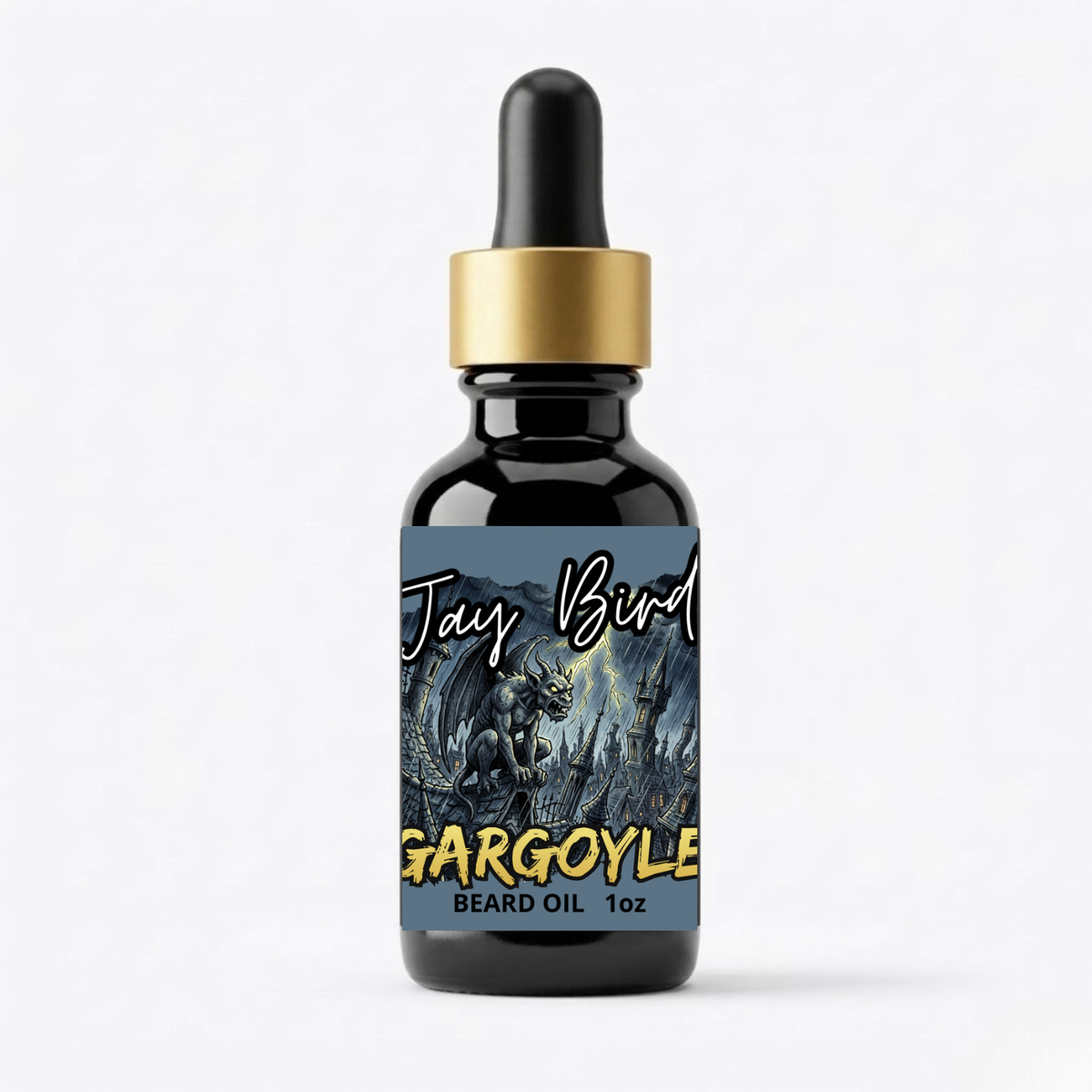 Gargoyle Beard Oil (Mythos) | Icy Mint • Midnight Vanilla • Shadowy Cashmere