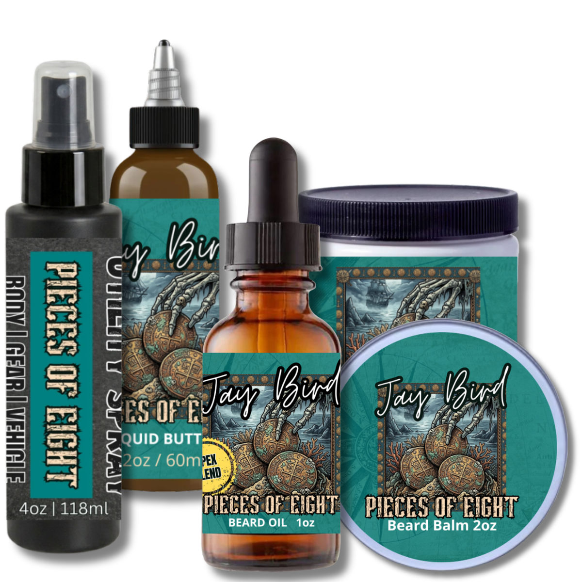 Pieces of Eight (Tides of Fortune #2) | Sun-Ripened Pineapple • Sacred Hinoki Cypress • Creamy Coconut Water