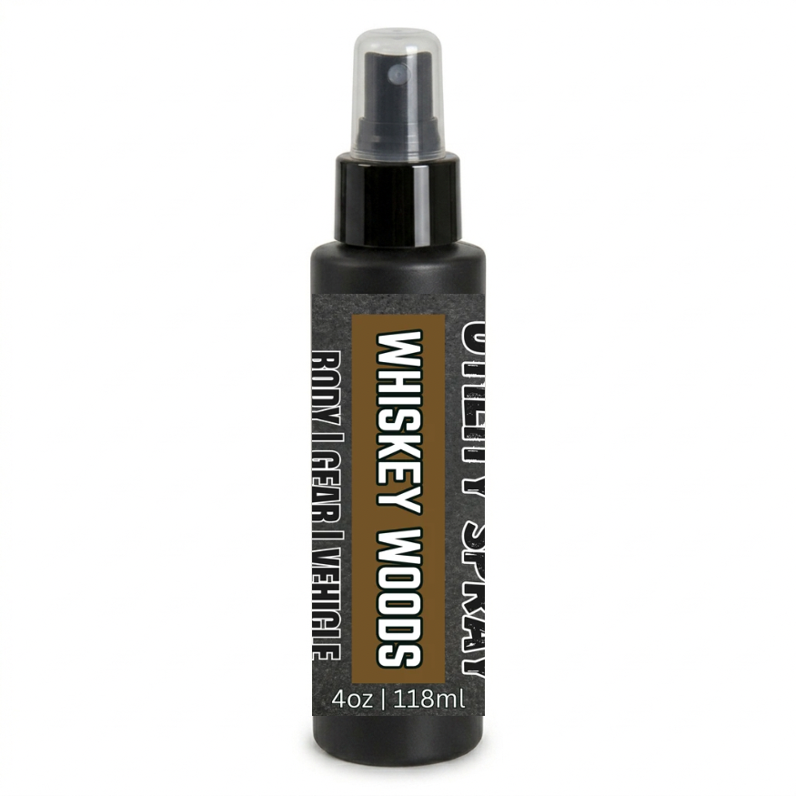 Whiskey Woods Utility Spray - Charred Oak | Smooth Bourbon | Bergamot Zest