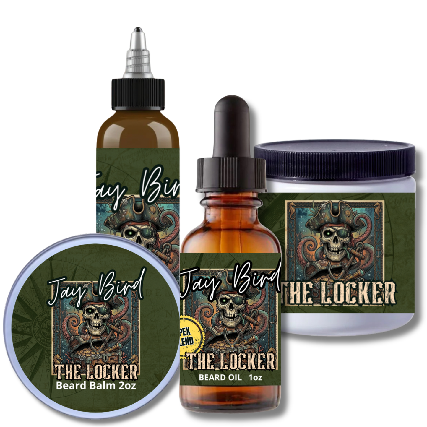 The Locker (Tides of Fortune #6) | Ancient Sunken Timber • Silty Earthy Vetiver • Pressurized Siberian Fir