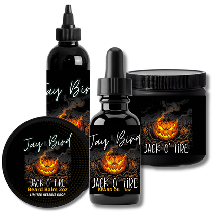 Jack O’ Fire Complete Beard (Limited Reserve) | Smoldering Embers • Dark Pumpkin • Resinous Oud