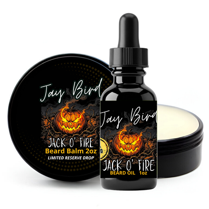 Jack O’ Fire Oil and Balm (Limited Reserve) | Smoldering Embers • Dark Pumpkin • Resinous Oud