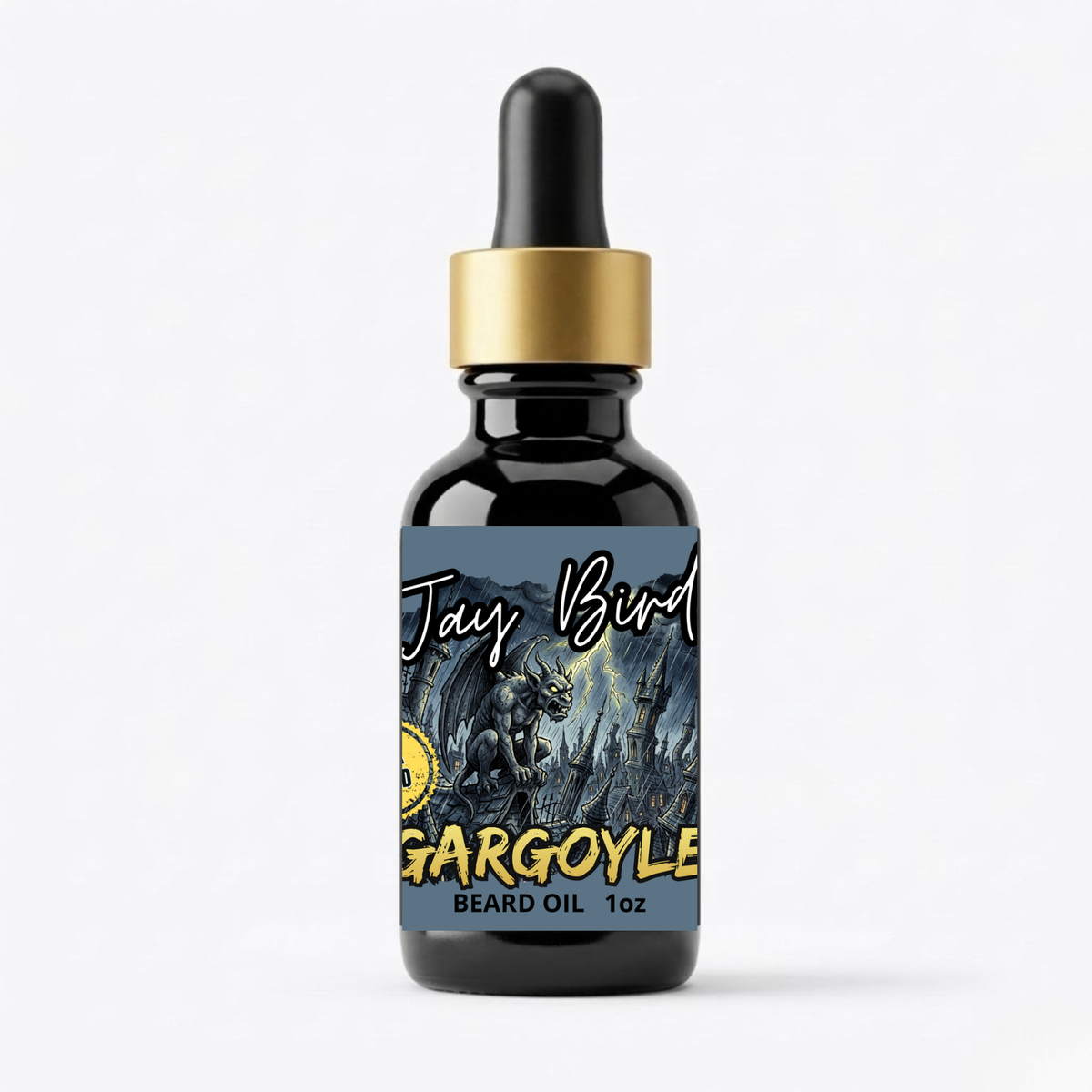 Gargoyle Beard Oil (Mythos) | Icy Mint • Midnight Vanilla • Shadowy Cashmere