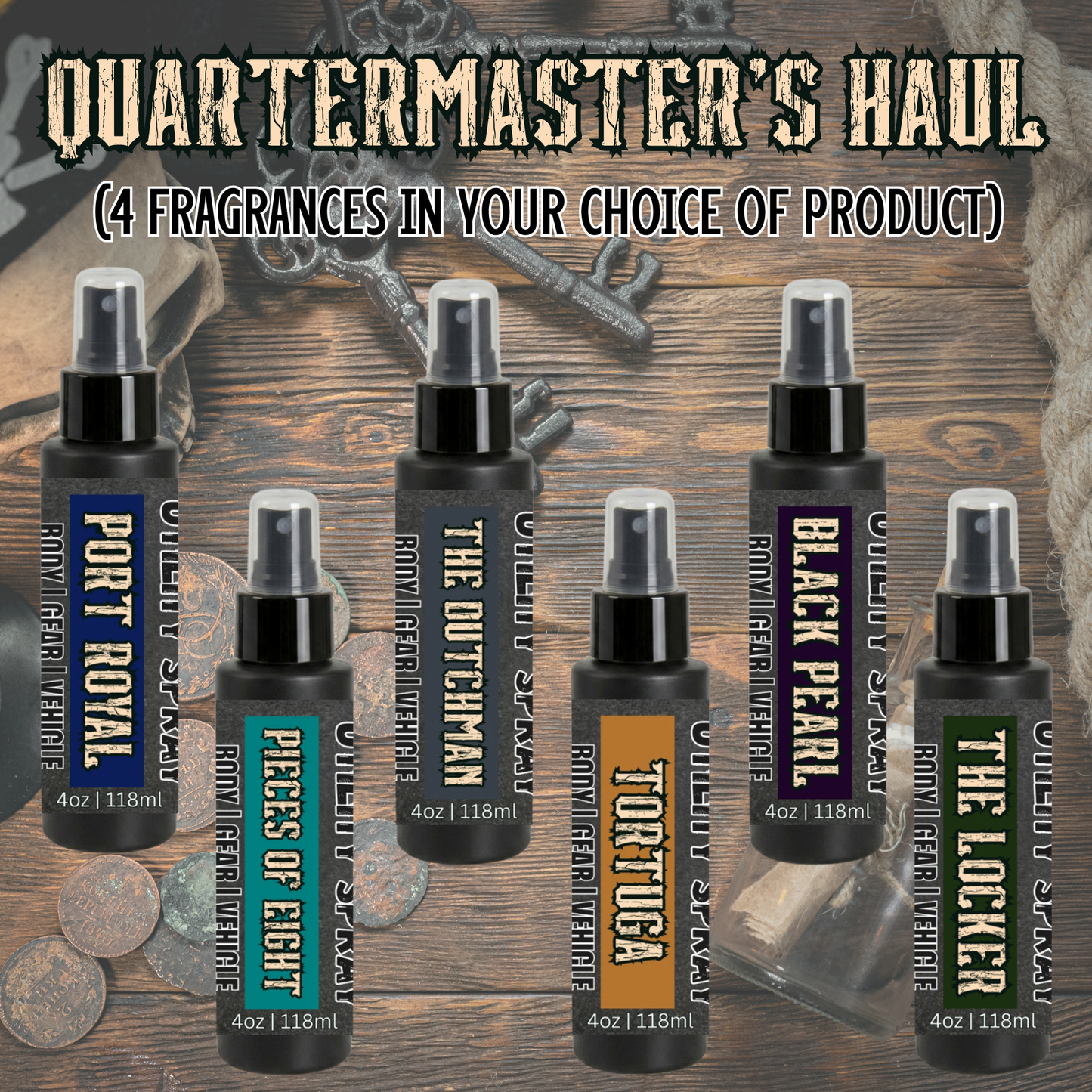 The Quartermaster’s Haul (4-Bounty Bundles)