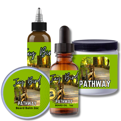 Pathway Complete Beard Styling | Oil, Balm, Liquid Butter, and Butter