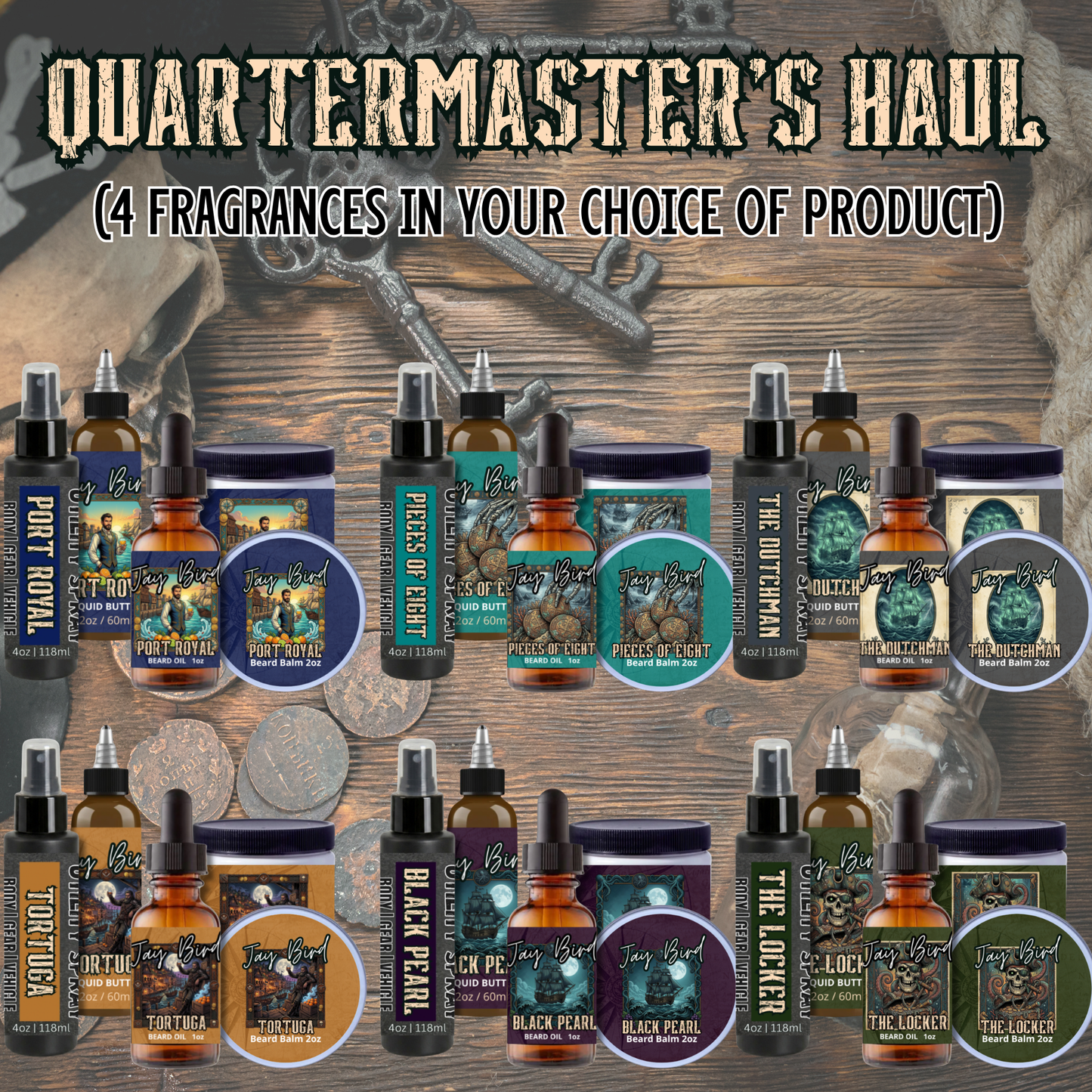 The Quartermaster’s Haul (4-Bounty Bundles)