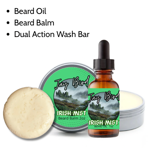 Irish Mist Groom and Clean Kit | Oil, Balm, and Wash Bar