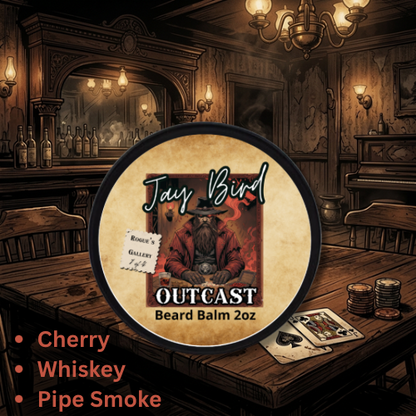 Outcast Beard Balm (Rogue’s Gallery #1) | Cherry • Aged Sherry • Smoked Oak