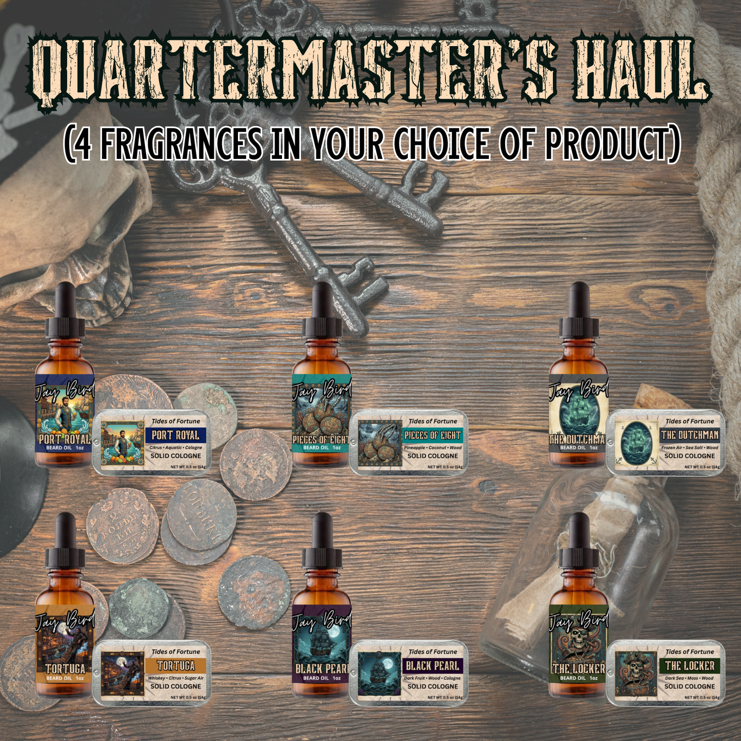 The Quartermaster’s Haul (4-Bounty Bundles)
