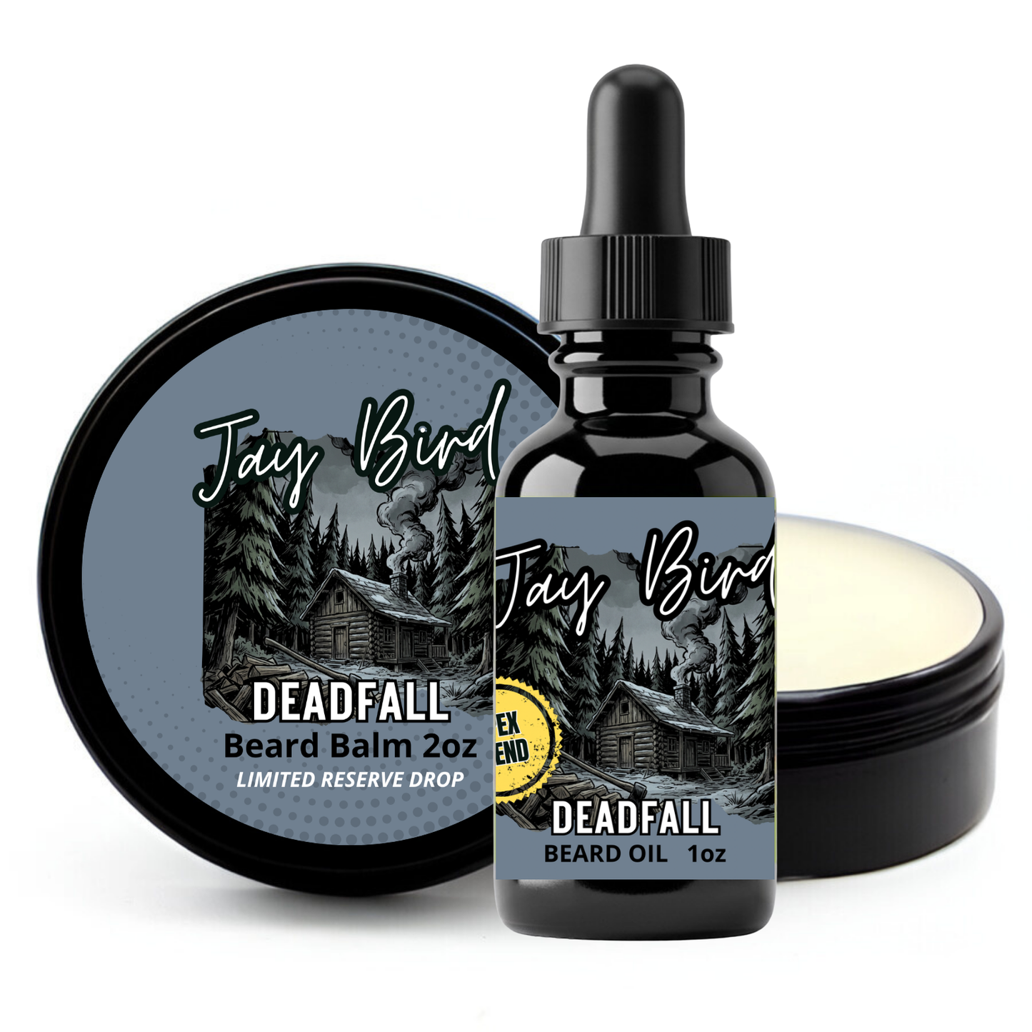 Deadfall Oil and Balm (Limited Reserve) | Spiced Chestnut • Worn Flannel • Roasted Oak