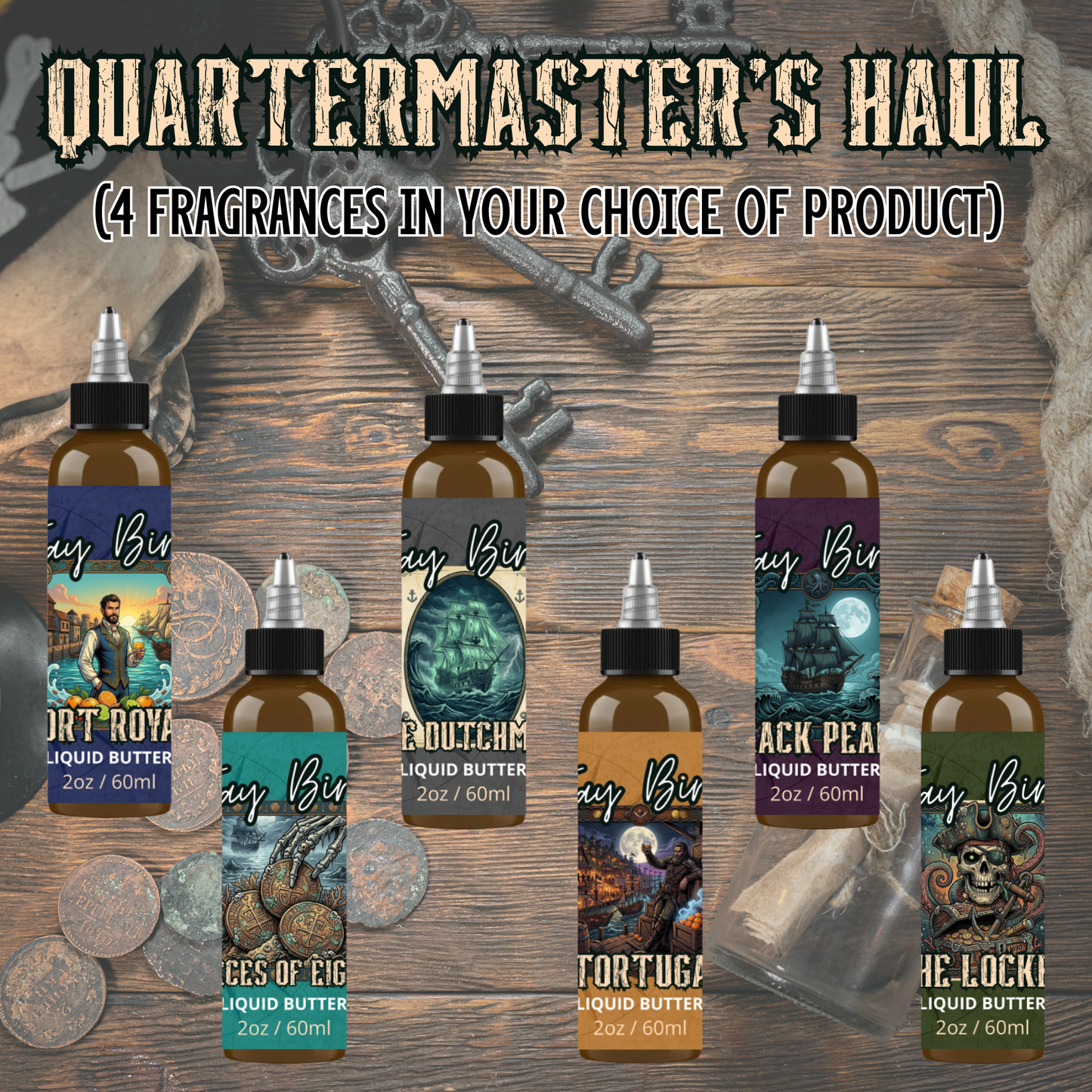 The Quartermaster’s Haul (4-Bounty Bundles)