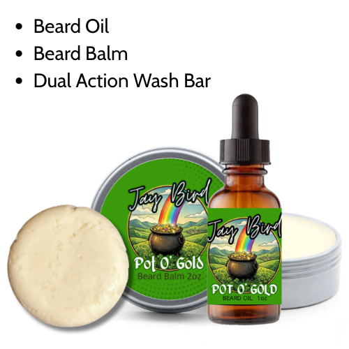 Pot O’ Gold Groom and Clean Kit | Oil, Balm, and Wash Bar