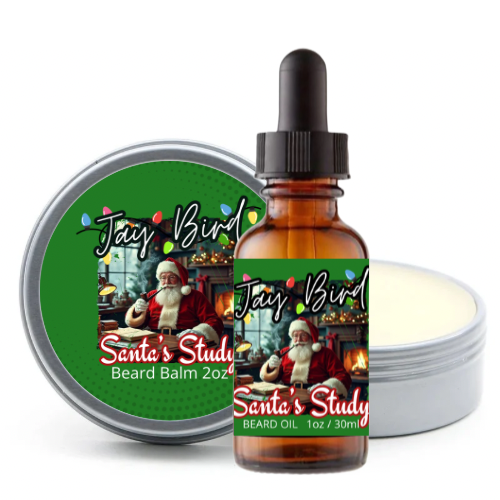 Santa’s Study Style Essentials Kit | Oil and Balm (Christmas Limited)