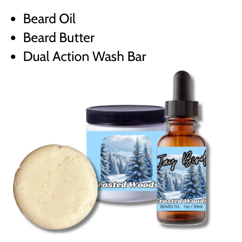 Frosted Woods Nourishing Wash Kit | Oil, Butter, and Wash Bar (Winter Limited)