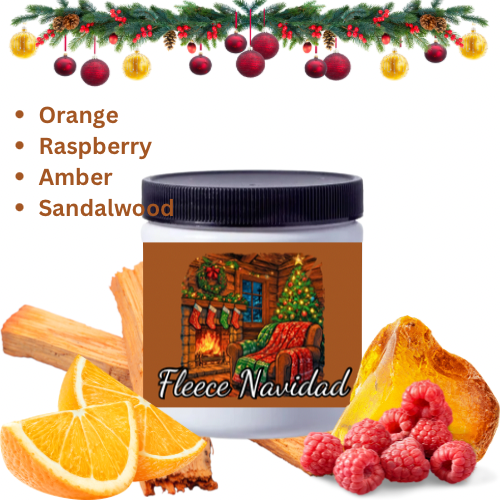 Fleece Navidad Beard Butter (Christmas Limited) | Cozy Citrus and Warm Woods