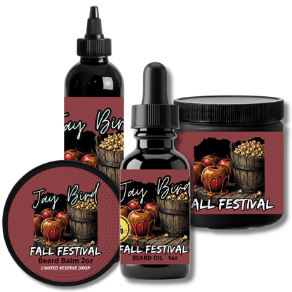 Fall Festival Complete Beard (Limited Reserve) | Sticky Caramel Apple • Hot Buttered Popcorn • Weathered Barn Wood
