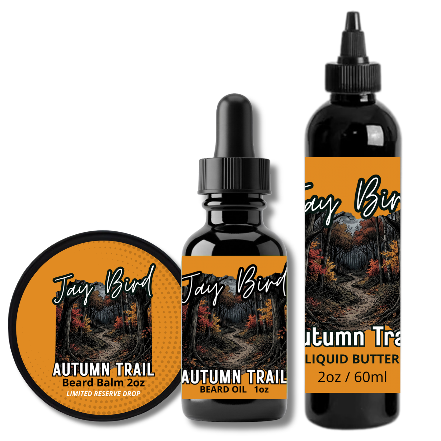 Autumn Trail Oil, Balm and Butter (Limited Reserve) | Crisp Orchard Apple • Aged Oud Wood • Sophisticated Bergamot