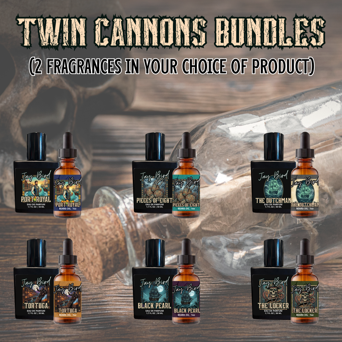 The Twin Cannons (2-Bounty Bundles)