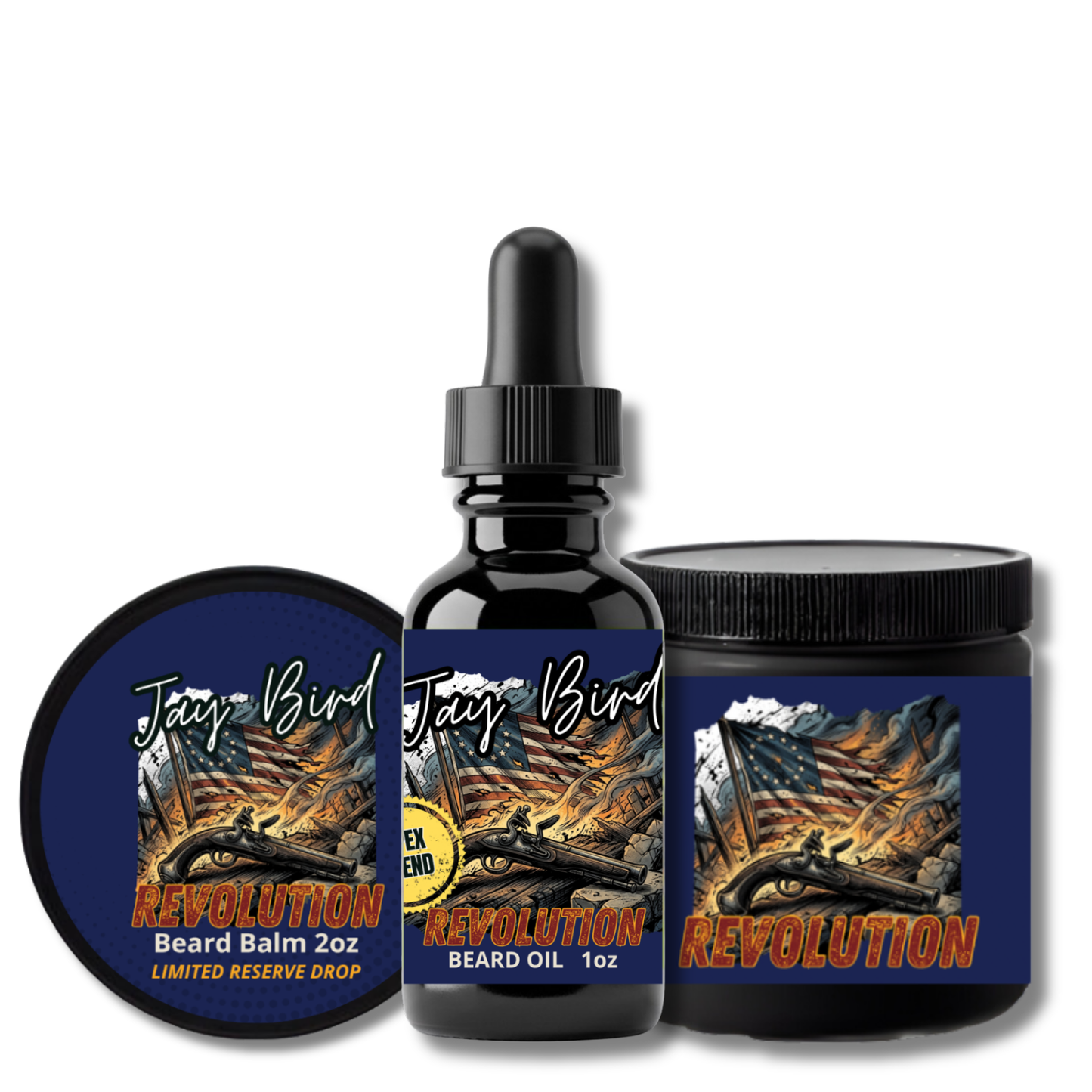 Revolution Oil, Balm, and Butter (Limited Reserve) | Whiskey-Soaked Oak • Smoldering Tobacco • Spiced Leather
