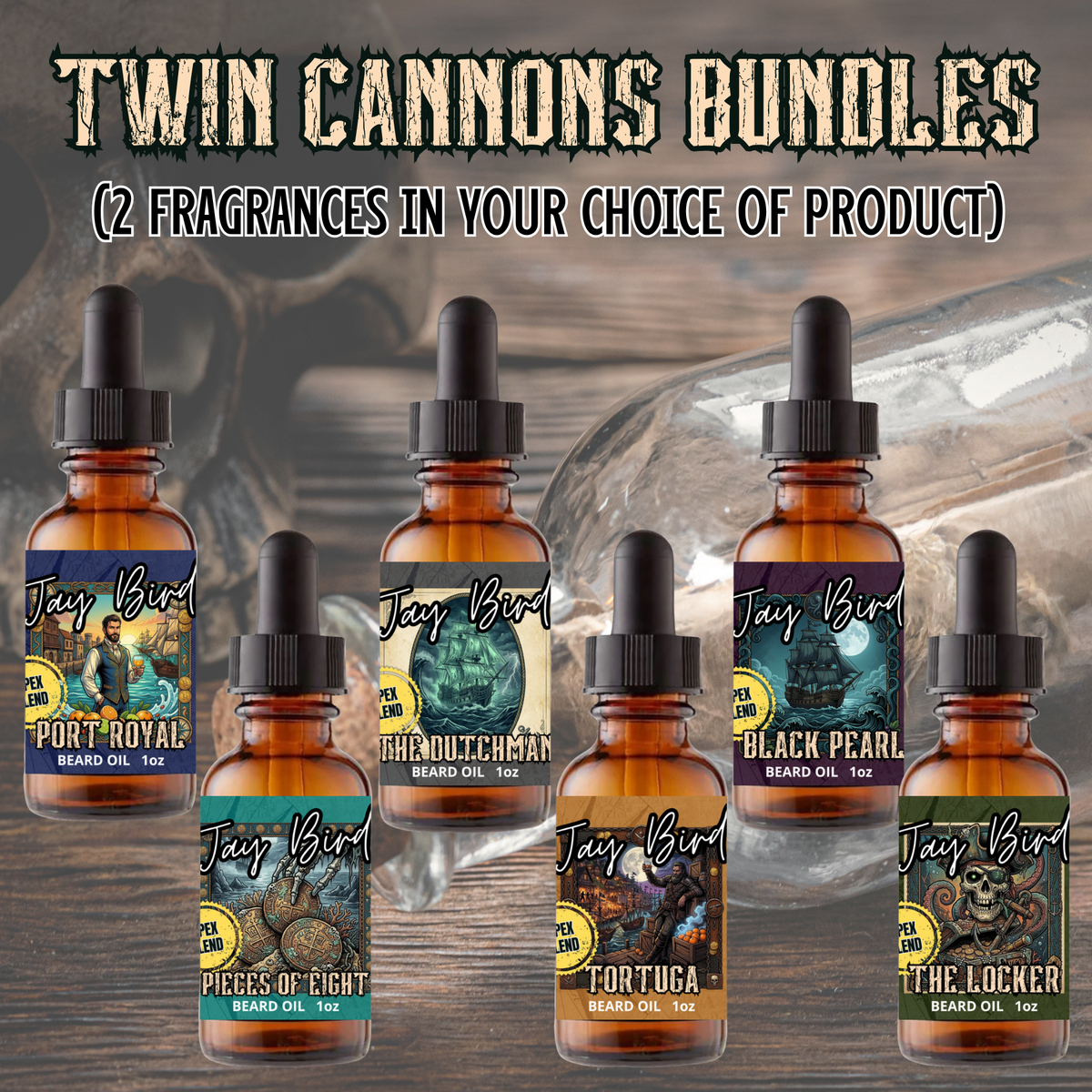 The Twin Cannons (2-Bounty Bundles)