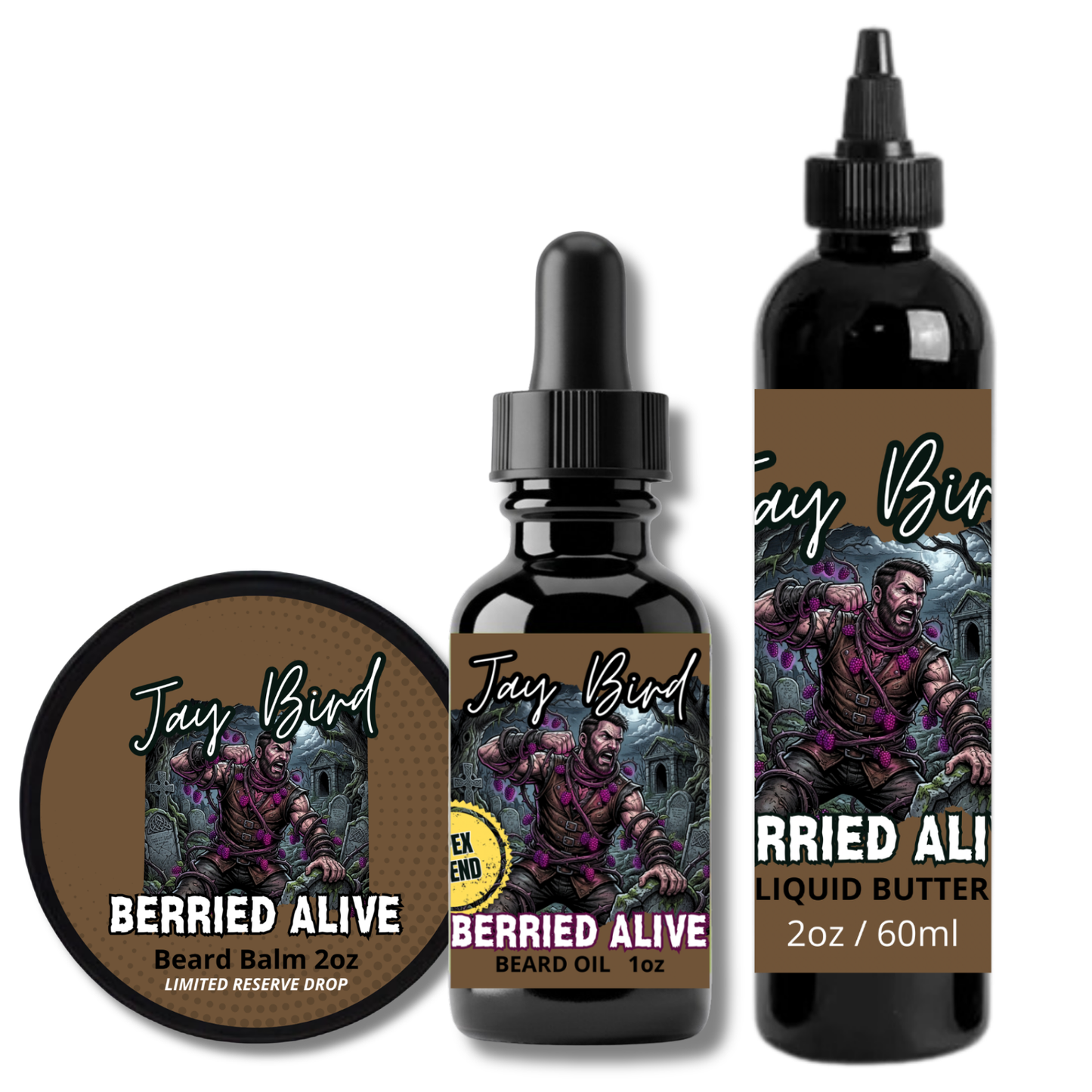 Berried Alive Oil, Balm and Butter (Limited Reserve) | Wild Mulberry • Turned Earth • Black Teakwood