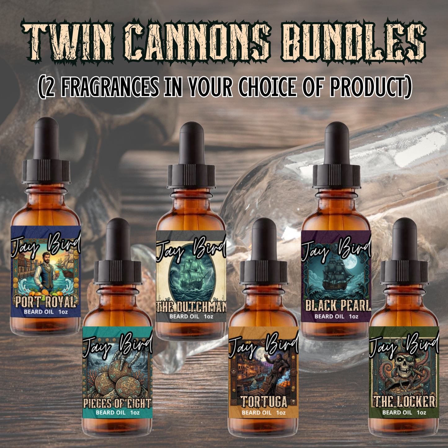 The Twin Cannons (2-Bounty Bundles)