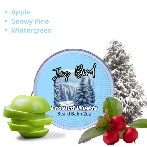 Frosted Woods Beard Balm (Winter Limited) | Cool Minty Forest